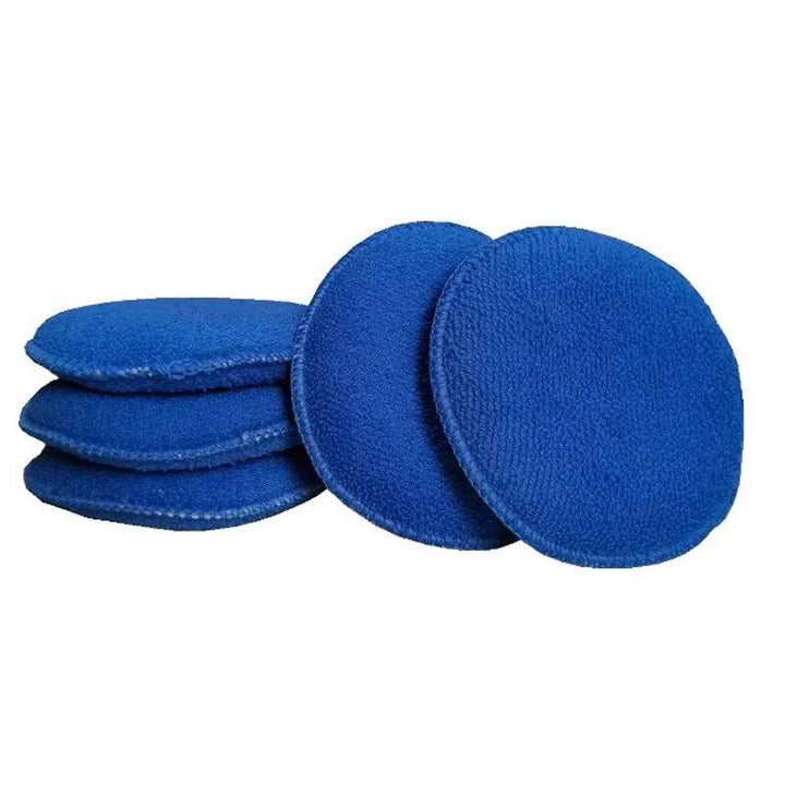 5" Ultra Soft Microfiber Wax Applicator Pad with Finger Pocket