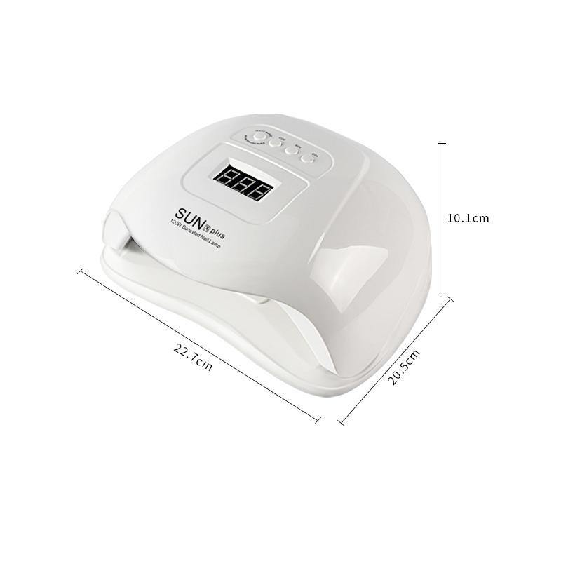 120w Nail Light Therapy Machine Quick-drying Painless Nail Polish Glue Baking UV Lamp