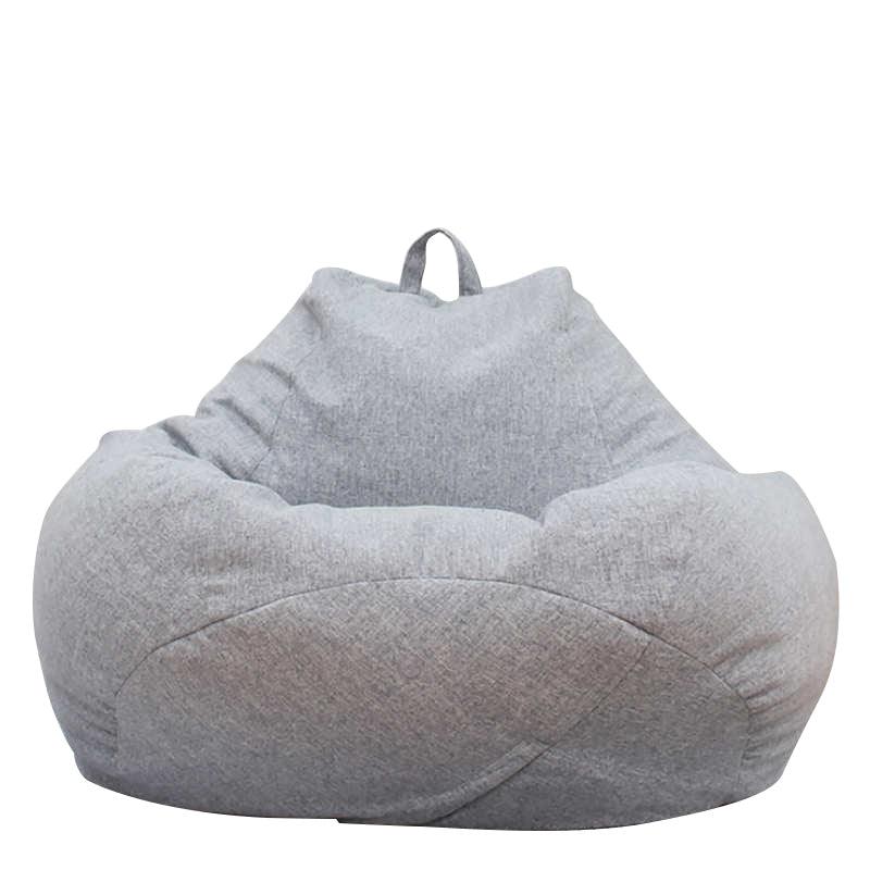 2 Sizes Large Bean Bag Chair Couch Sofa Covers Indoor Lazy Lounger For Adults Baby Seats Protector - MRSLM