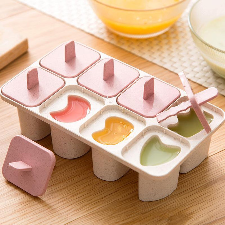 1 Set of 8 Creative Letter Mold Reusable Popsicle Mold Ice Cream Household Popsicle Ice Mold