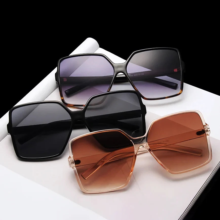 Unisex Oversized Square Sunglasses