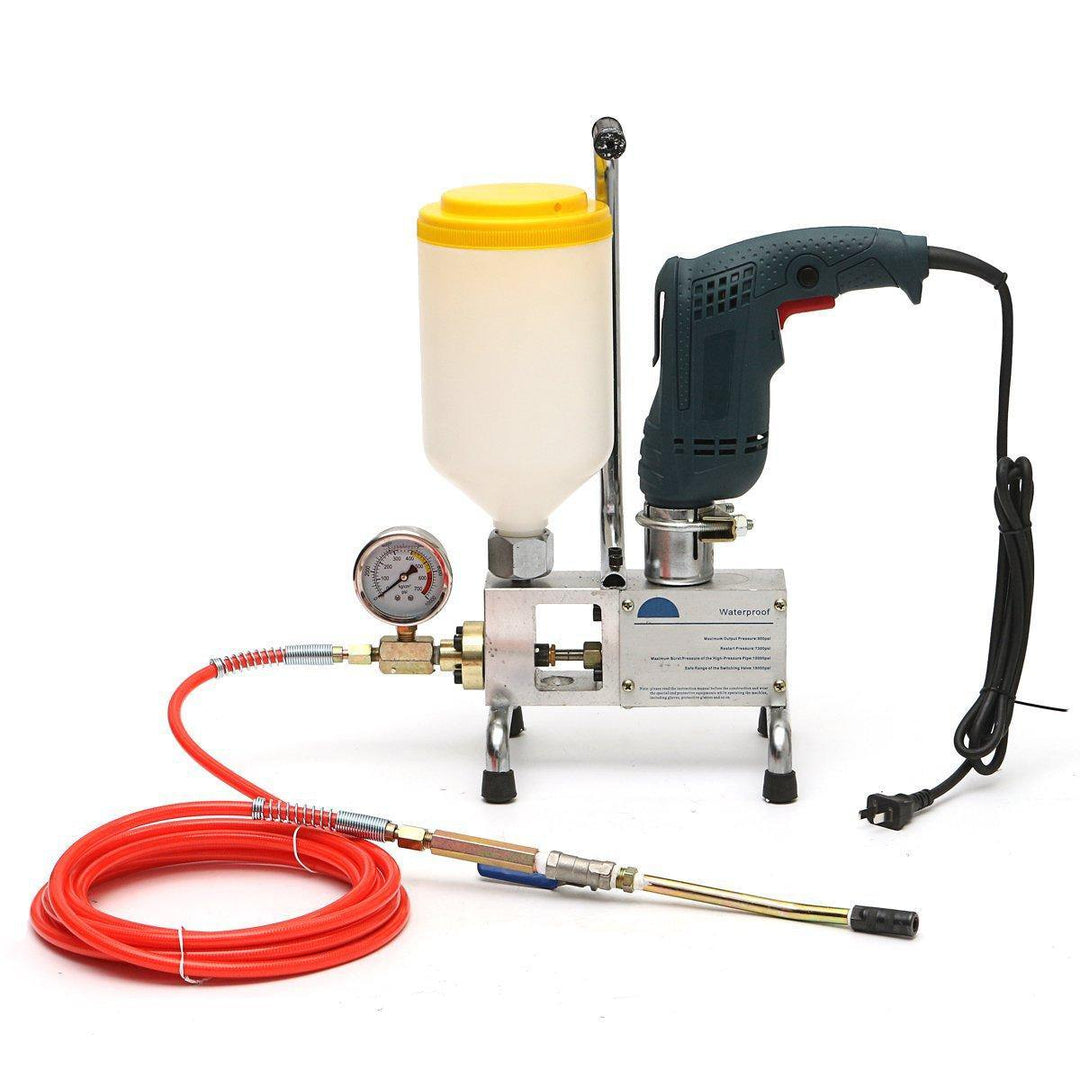 Electric Epoxy Injection Piston Air Pump Polyurethane Foam Grouting Steel Machine