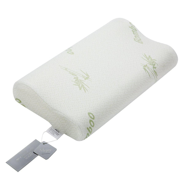 30x50cm Soft Memory Foam Pillow Bamboo Fiber Slow Rising Rebound Space Memory Sleeping Pillow