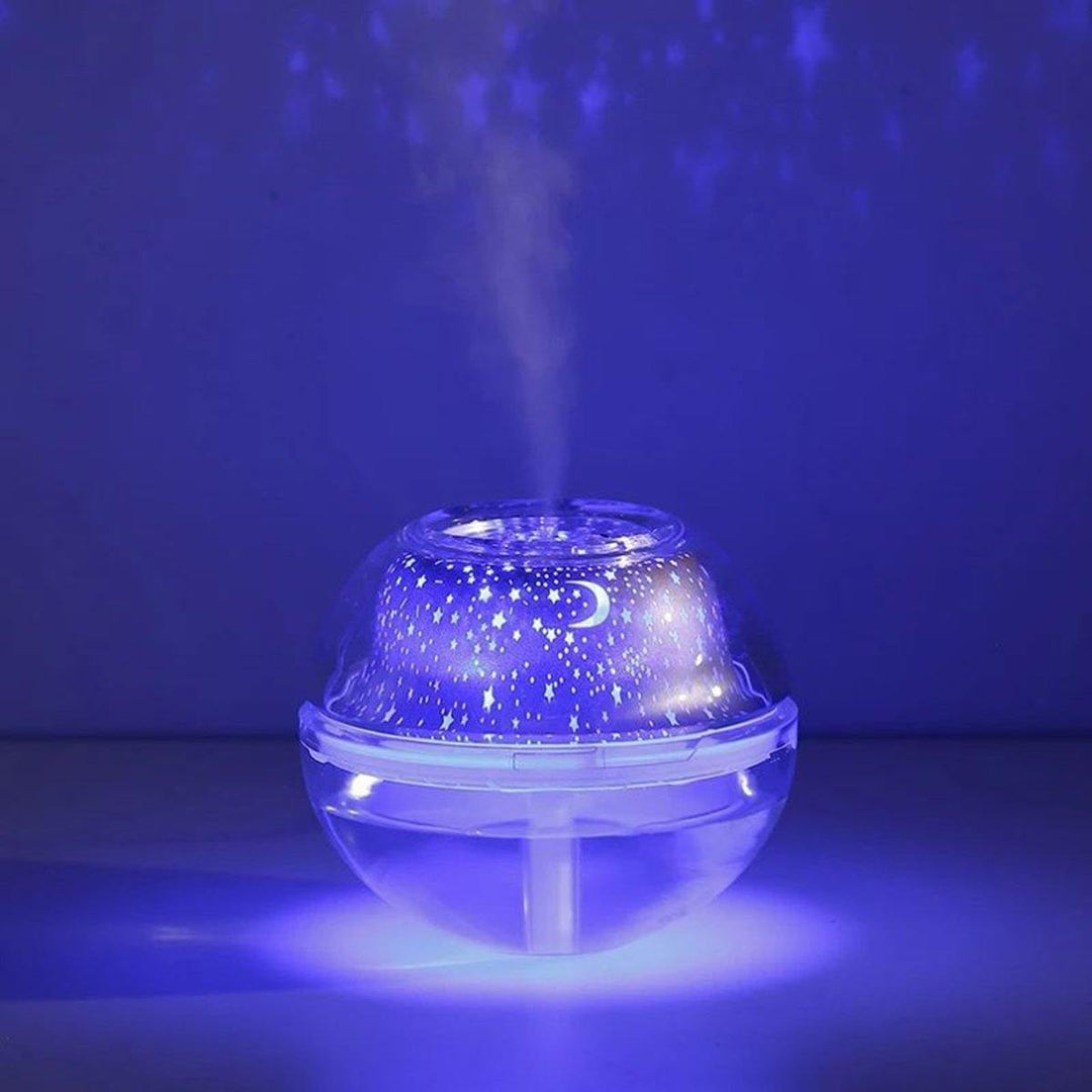 500ml LED Ultrasonic Essential Oil Humidifier