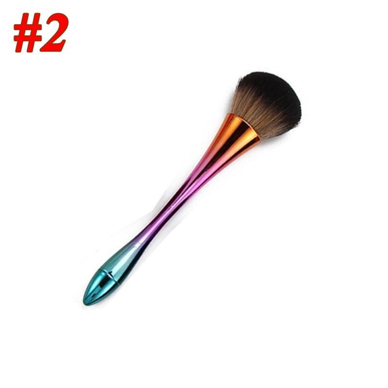 1Pc Varied Colorful Face Makeup Brushes Soft Contour Powder Blush Cosmetic Founation Brush - MRSLM