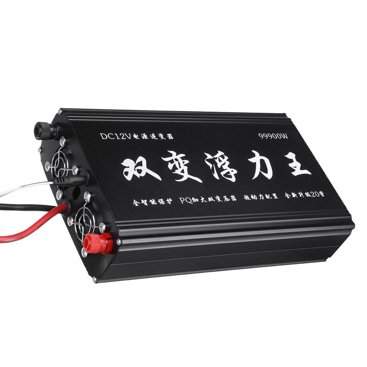 99900W 12V Smart Ultrasonic Inverter Electro Fisher Fishing Machine Ultrasonic Inverter Safe Protection Fisher Fishing Shocker 20 Field Tube