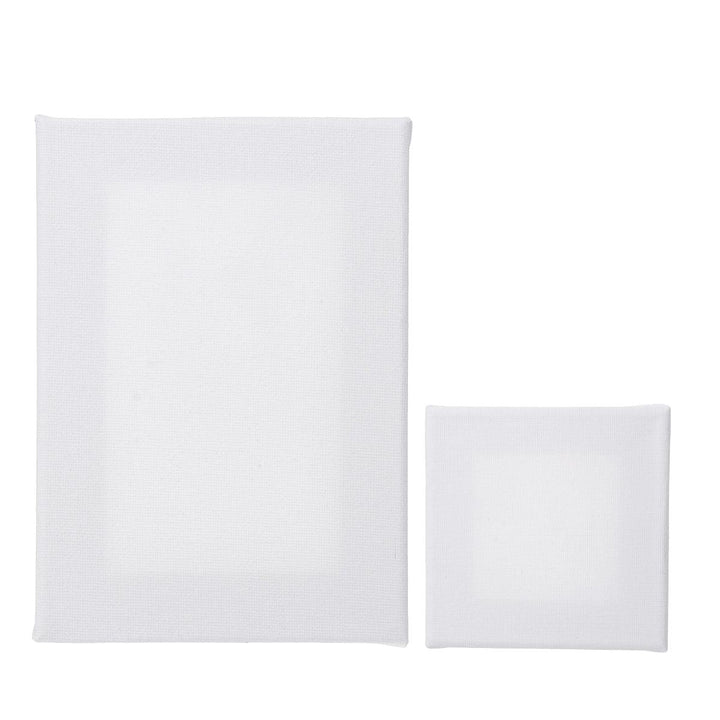 10Pcs White Blank Square Artist Canvas for Canvas Oil Painting Wooden Board Frame For Primed Oil Acrylic Paint