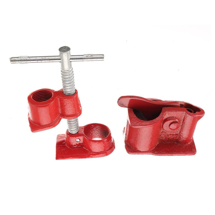 1/2Inch 3/4Inch Wood Gluing Pipe Clamp Set Heavy Duty PRO Woodworking Cast Iron