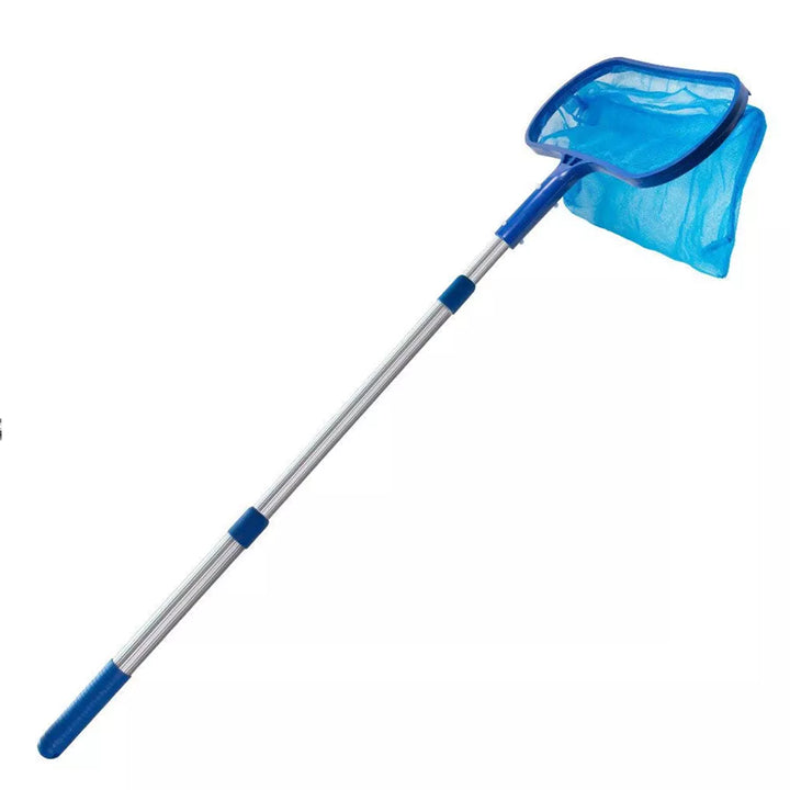 Professional Leaf Rake with Telescopic Pole