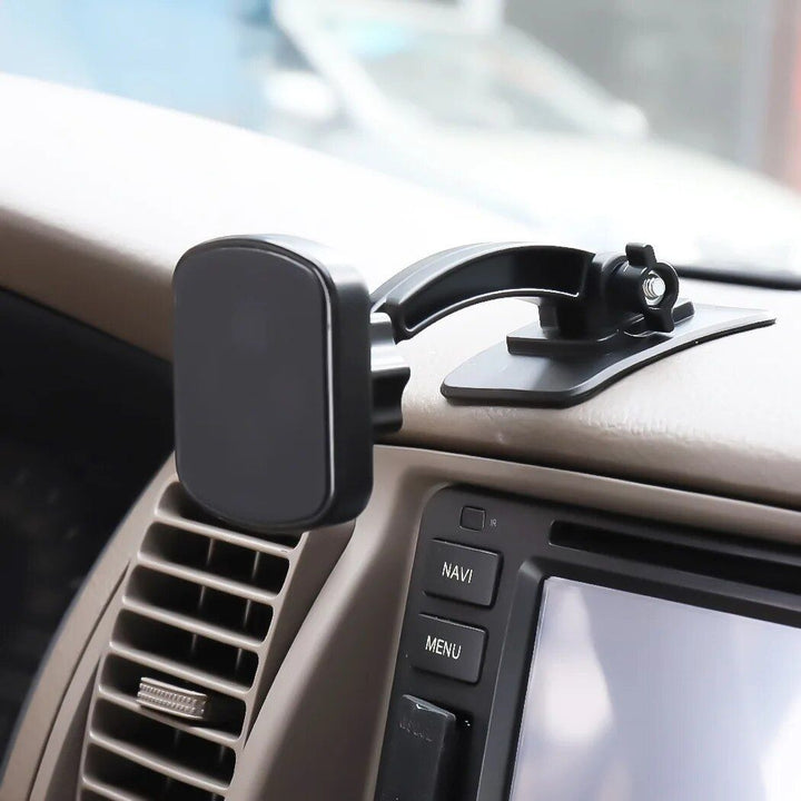 360¬∞ Rotating Magnetic Car Phone Holder - Universal Dashboard Mount