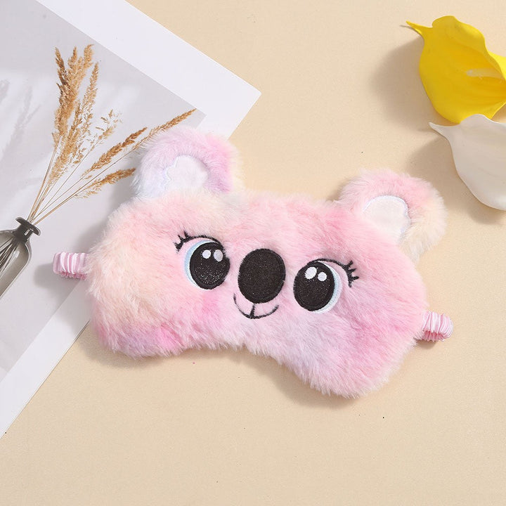 Plush Animal Eye Mask