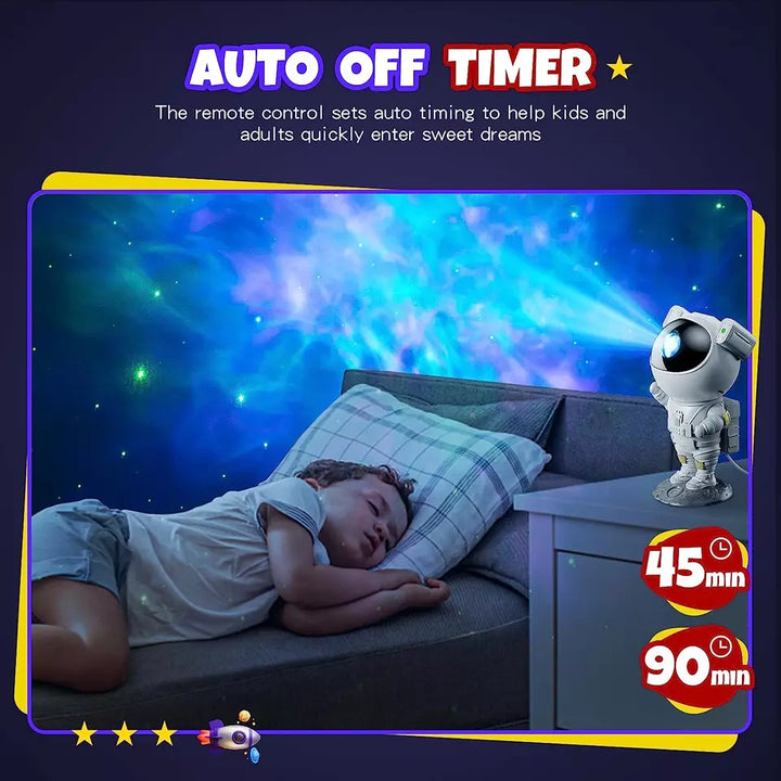 Astronaut Star Projector Lamp