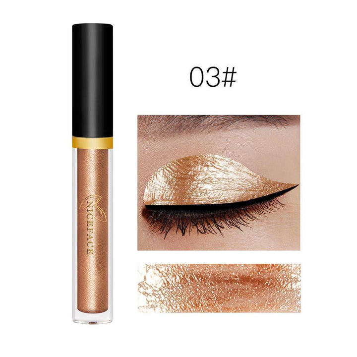 17 Colors Liquid Eye Shadow Diamond Shimmer Glitter Eye Highlighter Makeup Long-Lasting