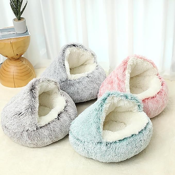 Zylo CozyNook Fluffy Pet Bed