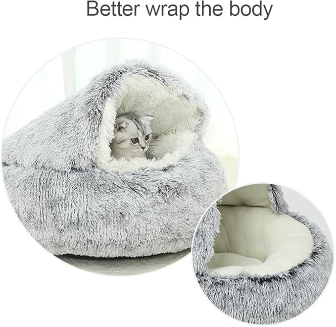 Zylo CozyNook Fluffy Pet Bed