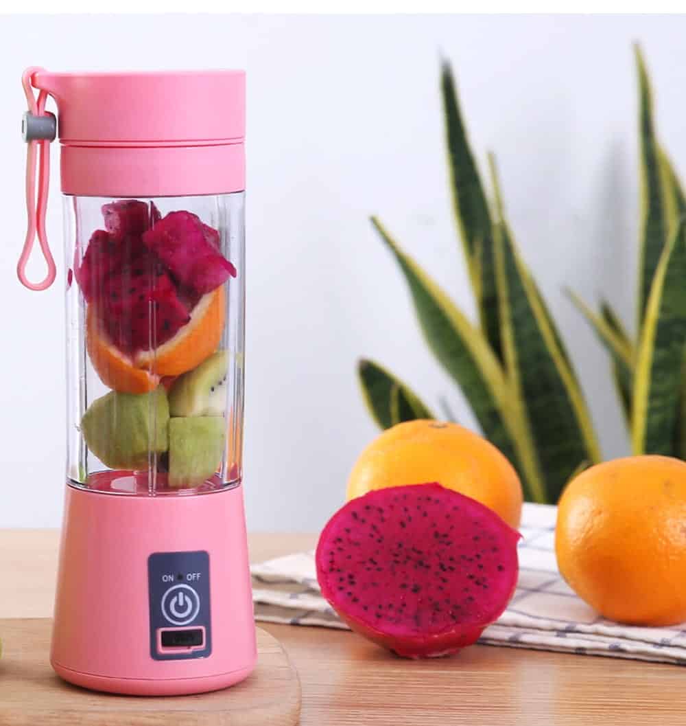 13-Ounce USB-Rechargeable Fruit Blender