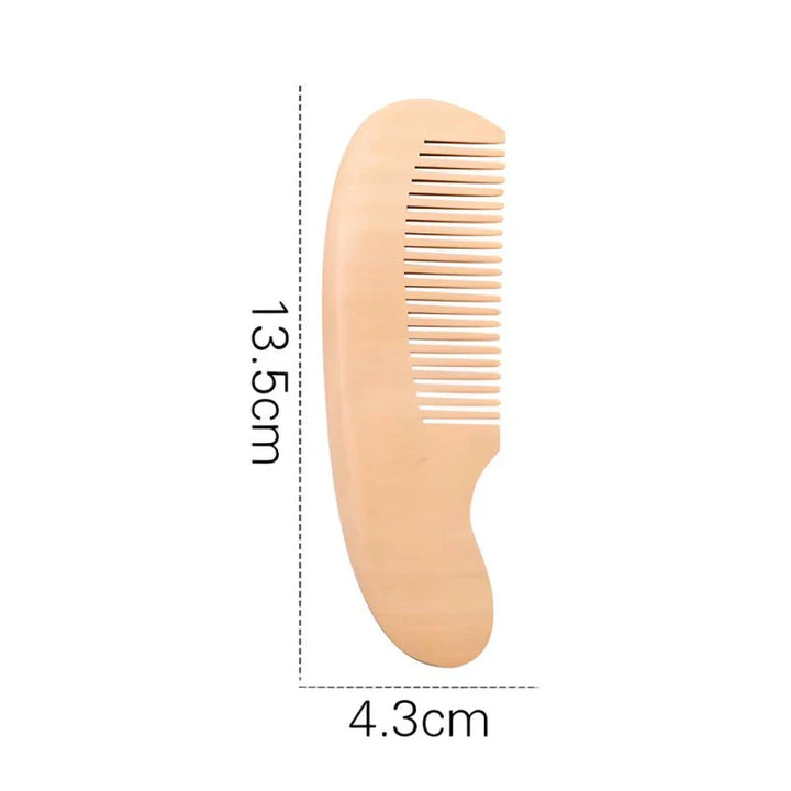 Beech Wood Baby Hair Brush and Massager