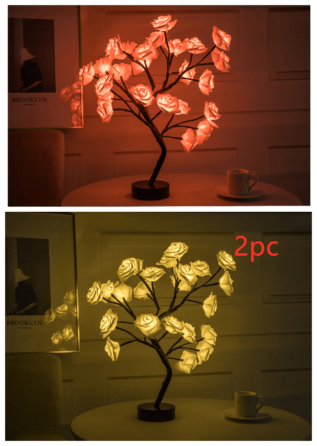 Rose Flower Tree LED Lamp - MRSLM