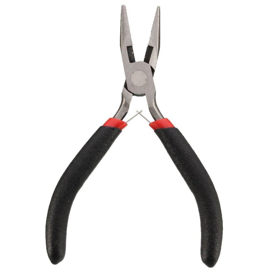 7Pcs Mini Beading Pliers Tools  Round Flat Long Nose Multi Size Pliers Set