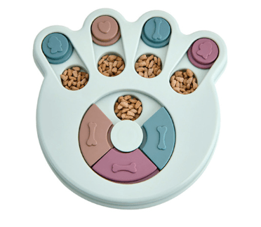 Pet Puzzle Toys Increase Interactive Slow Dispensing Feeding Training Games Feeder - MRSLM