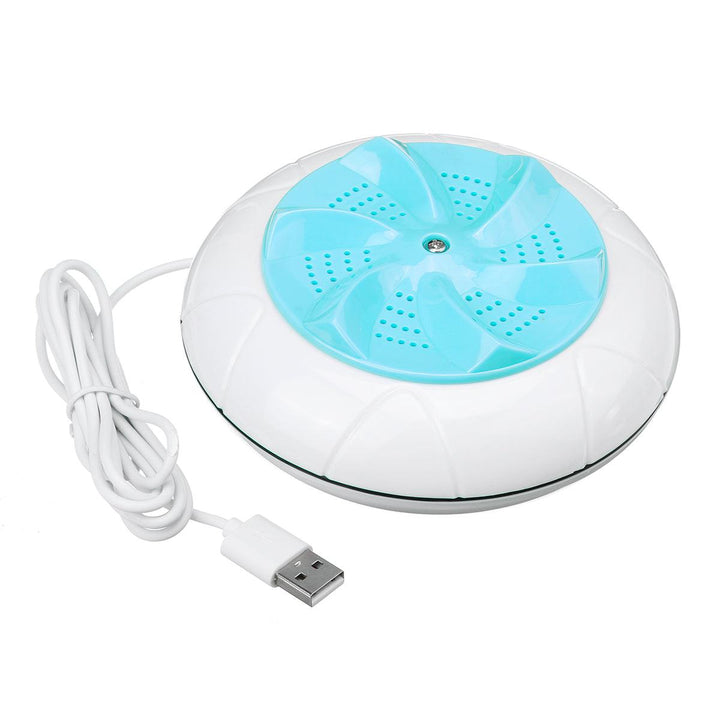 Portable Mini USB Ultrasonic Clothes Washer Washing Machine Spin Laundry Washer