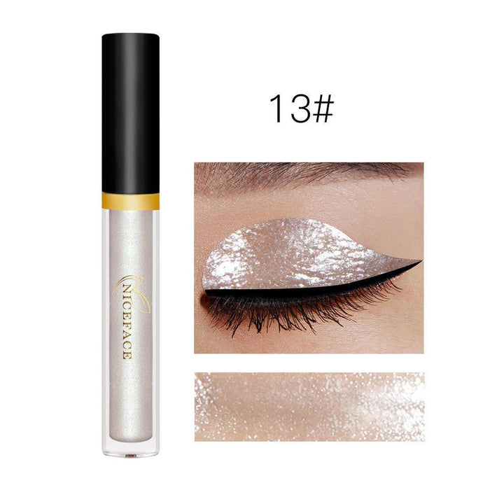 17 Colors Liquid Eye Shadow Diamond Shimmer Glitter Eye Highlighter Makeup Long-Lasting