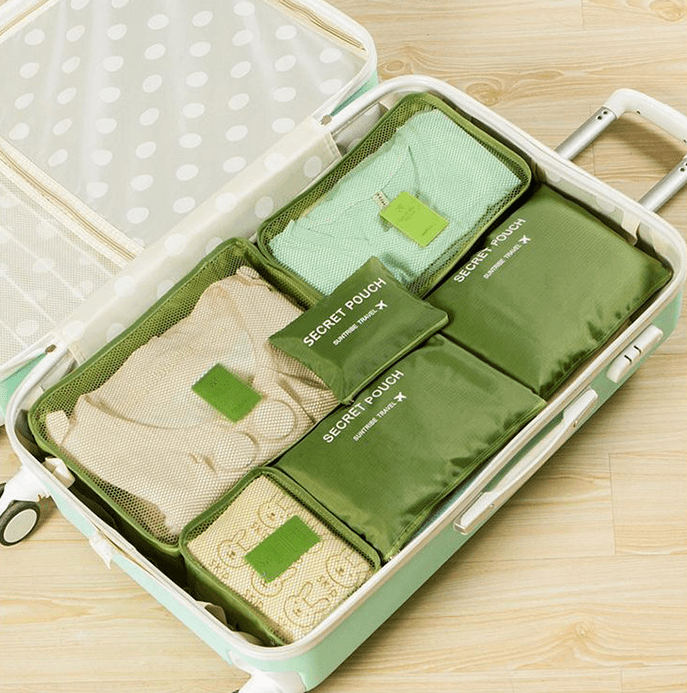 Durable Waterproof Nylon Packing Cube Travel Organizer Bag - MRSLM