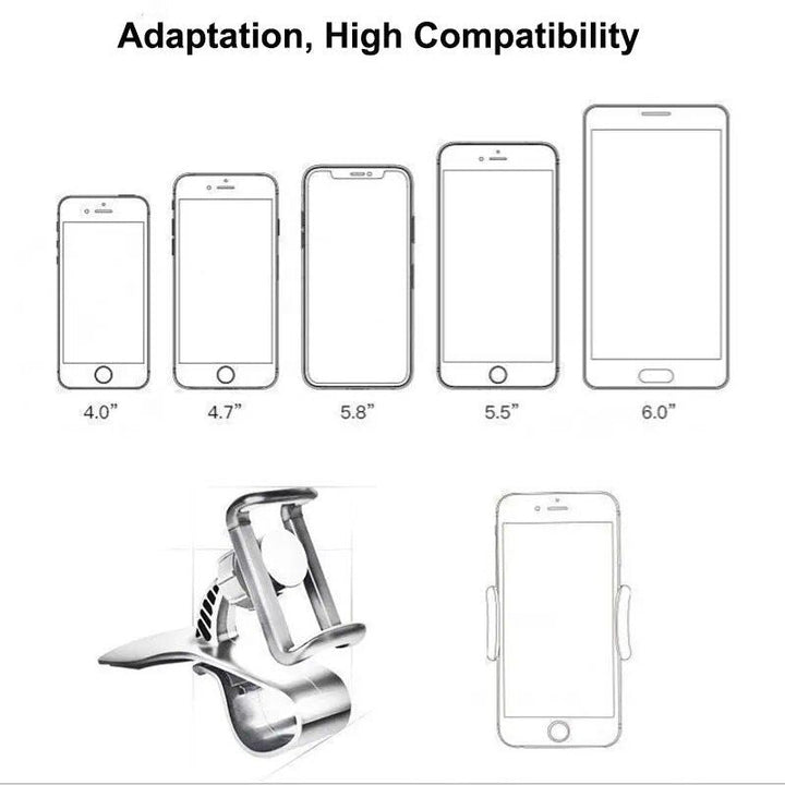 Universal Dashboard Clip Mount Mobile Car Phone Holder