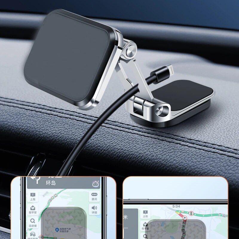 720¬∞ Dual-Rotating Universal Magnetic Car Phone Holder