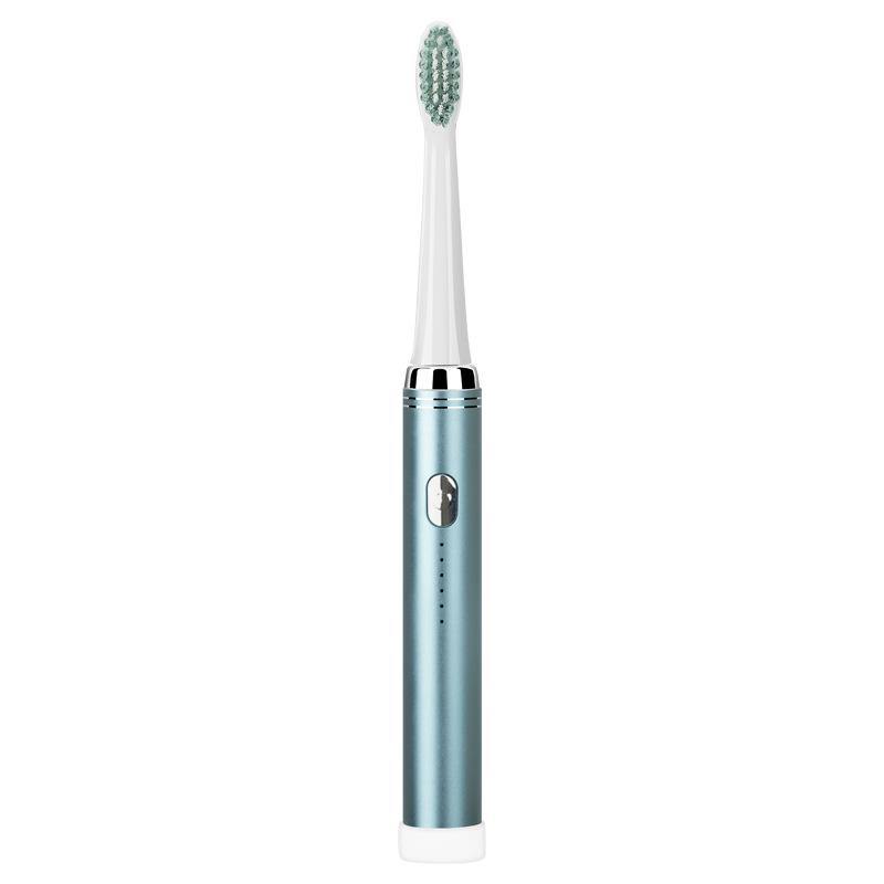 Aluminum Alloy Metal Handle Electric Toothbrush With Soft Bristles