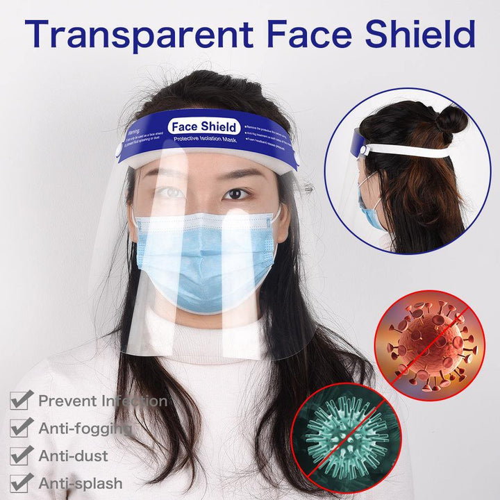 HD Transparent PET Protective Mask