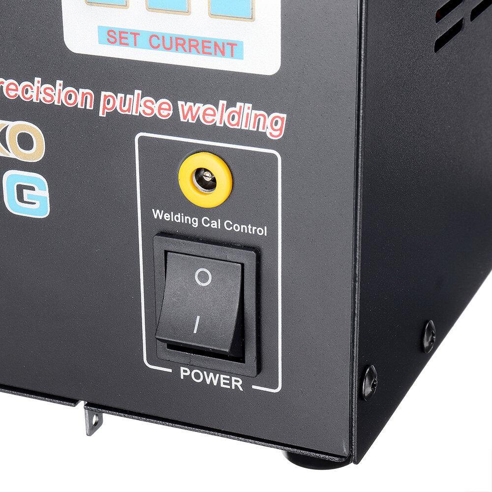 SUNKKO 737G 220V Battery Spot Welder Hand Held Welding Machine with Pulse & Current Display