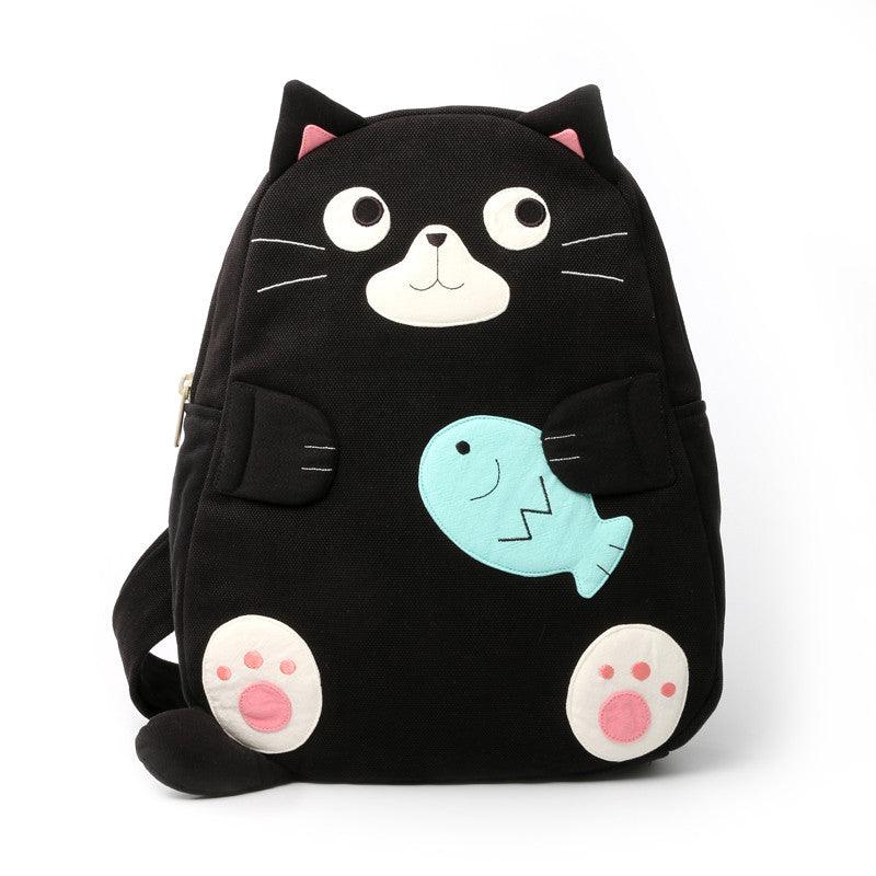 Cartoon Canvas Chest Bag Women's Leisure Travel