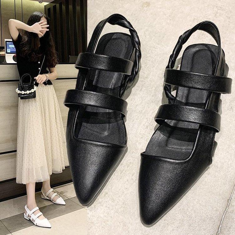 Temperament Foreign Style Single Shoes Sandals Trendy