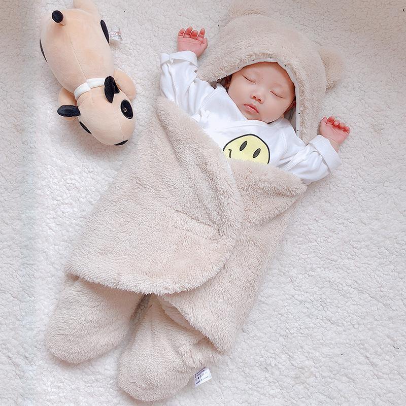 Baby Sleeping Bag Envelope for Newborn Baby Winter Swaddle Blanket - MRSLM