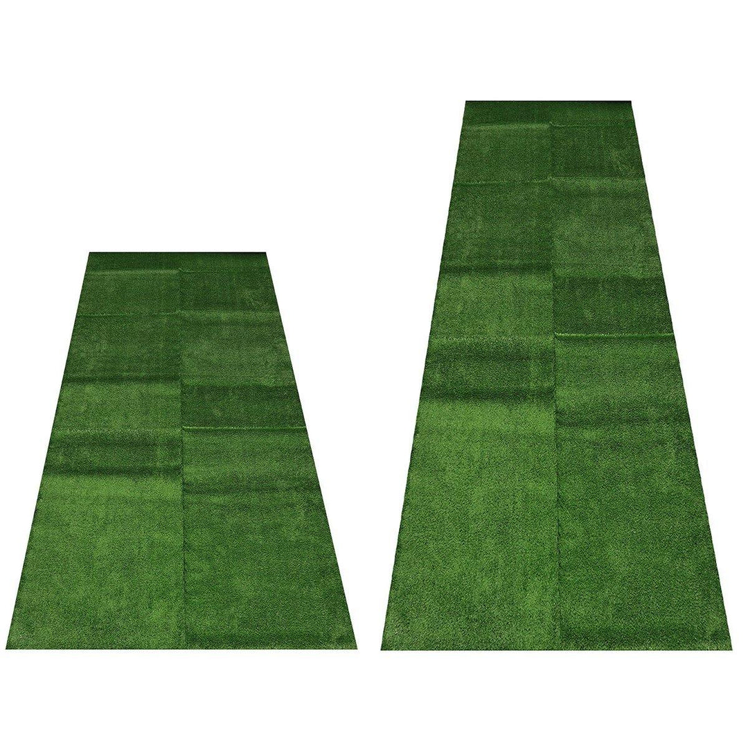 15mm Artificial Grass Mat Lawn Synthetic Green Yard Garden In/Outdoor