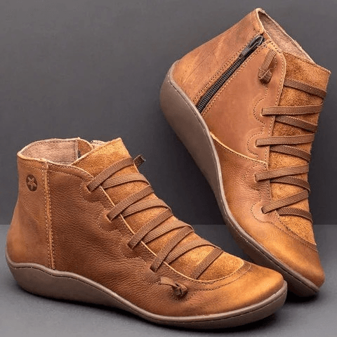 Women Comfortable Resistant Flat Casual Boots - MRSLM