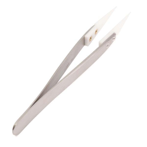 1600‚ÑÉ Heat Resistant Ceramic Stainless Steel Tweezers Anti-static Ceramic Tweezers