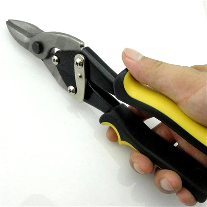 250mm 10inch Steel Straight Aviation Scissor Metal Tin Snip Shear Cutting Hand Tool