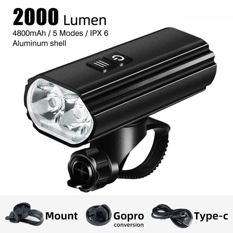 High-Powered Multi-Function Cycling Headlight