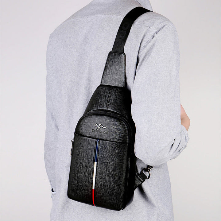 Casual Men's Small Backpack Chest Bag