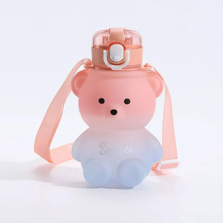 Gradient Bear Cute Water Cup