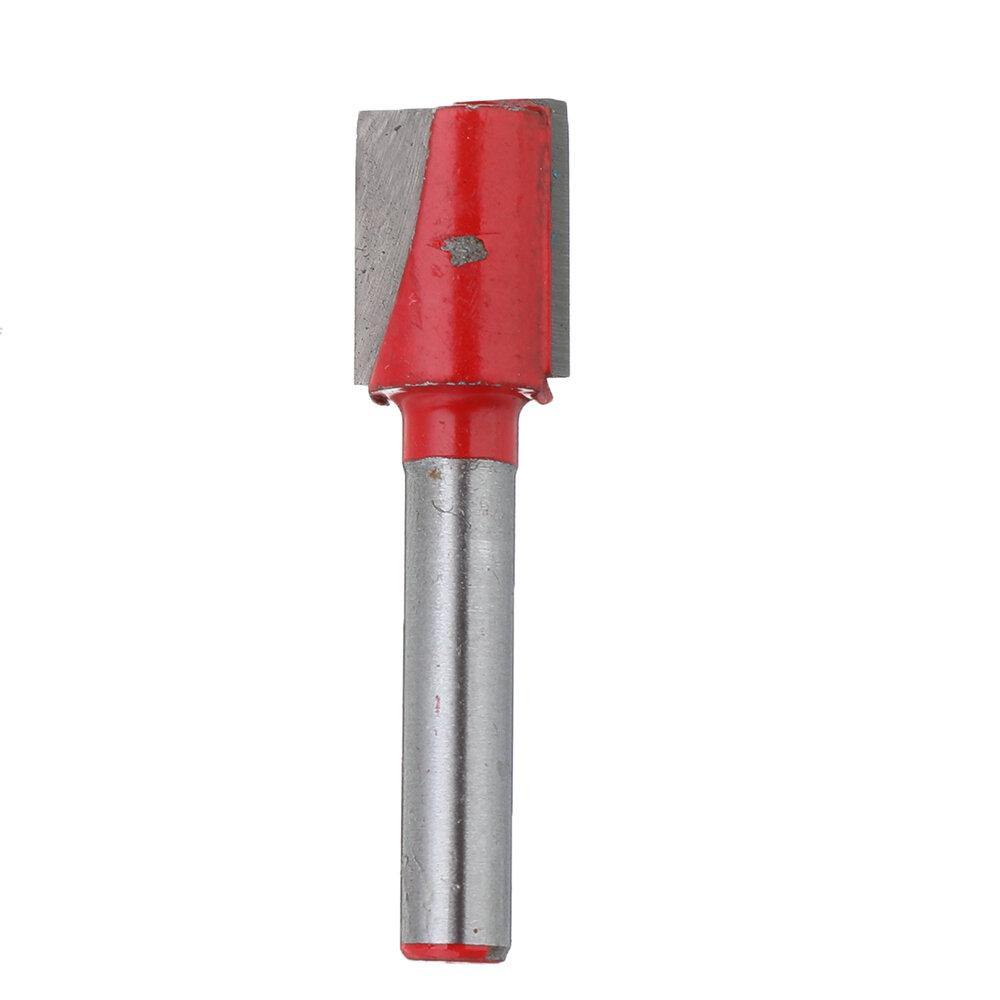 4pcs 1/4 Inch Shank Router Bit 5/16 3/8 1/2 5/8 Inch Bottom Cleaning Woodworking Cutter