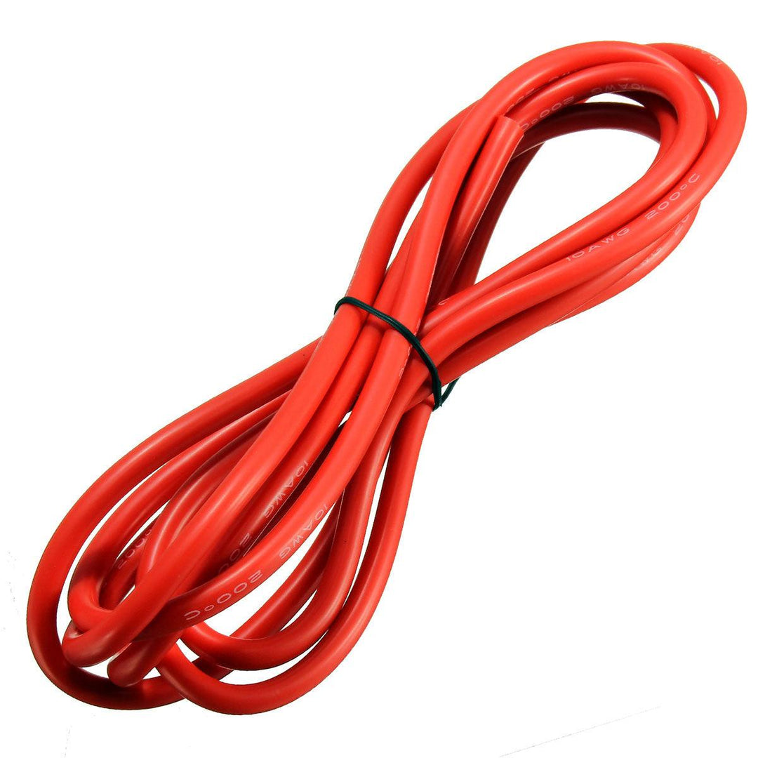 DANIU 2 Meter Red Silicone Wire Cable 10/12/14/16/18/20/22AWG Flexible Cable