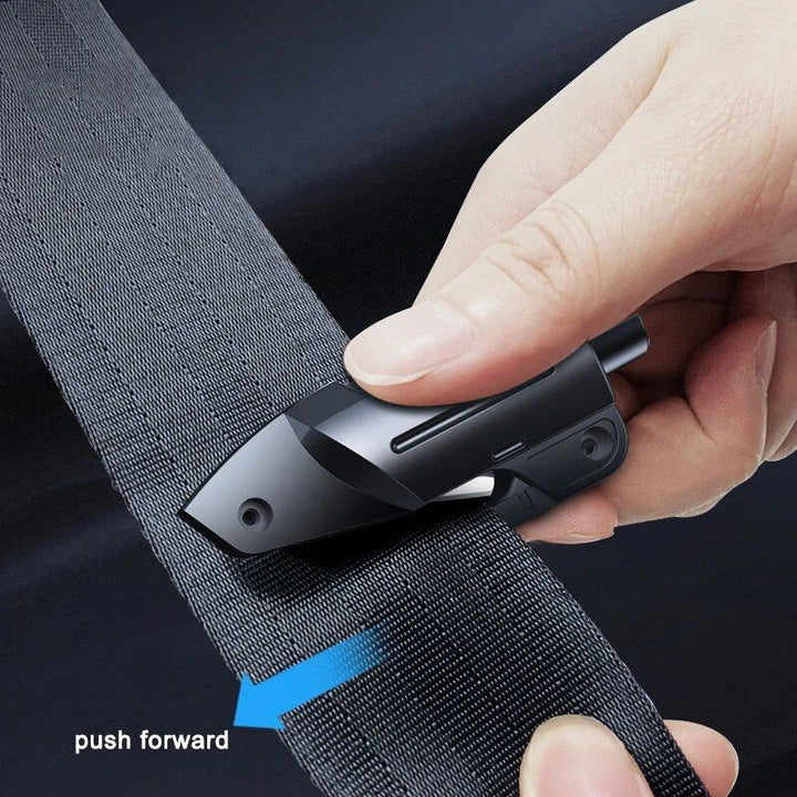 Auto Safety Escape Tool - Seat Belt Cutter & Window Breaker