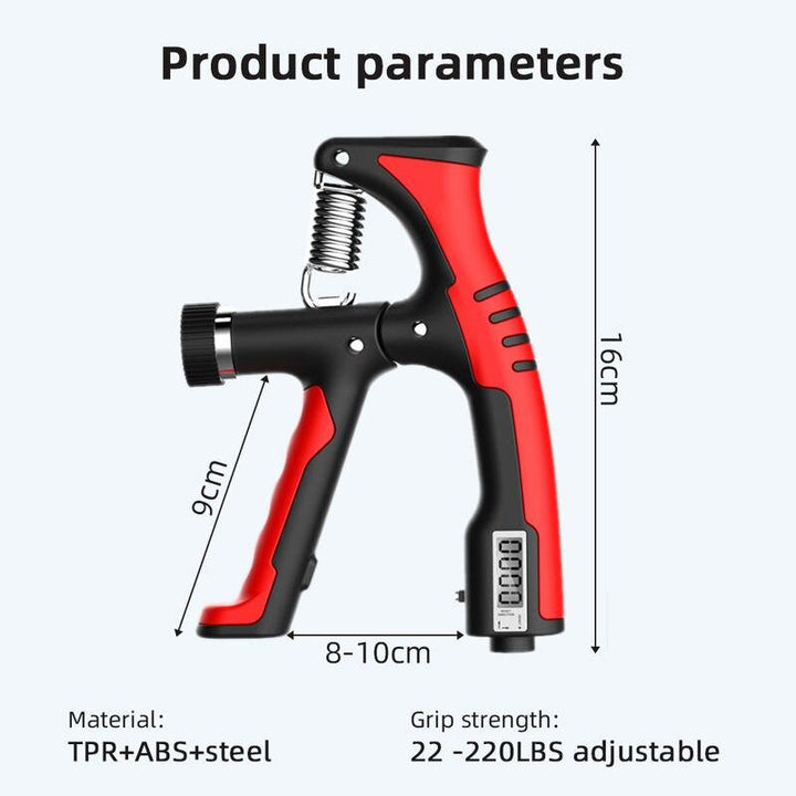 Professional Electronic Counting Hand Grip: Strength Training & Rehabilitation Device