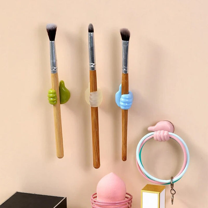 Hand-shaped Rubber Holder - Multi-Functional Self-Adhesive Mini Hooks