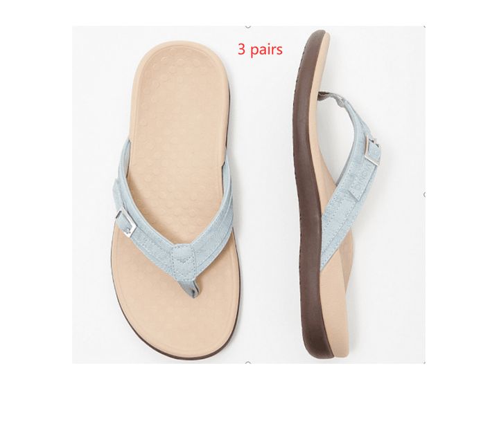 Flat casual flip-flop sandals women