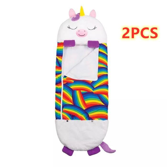 Children Cartoon Unicorn Warm Baby Sleeping Sack Blanket Bag - MRSLM