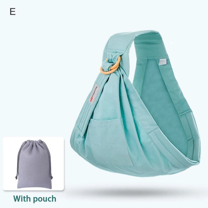 Breathable Baby Wrap Carrier: Dual-Use Sling & Nursing Cover